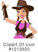 Cowgirl Clipart #1213920 by peachidesigns