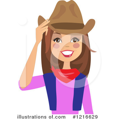 Cowgirl Clipart #1216629 by peachidesigns