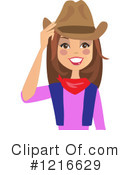 Cowgirl Clipart #1216629 by peachidesigns