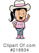 Cowgirl Clipart #218834 by Cory Thoman