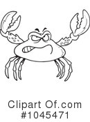 Crab Clipart #1045471 by toonaday
