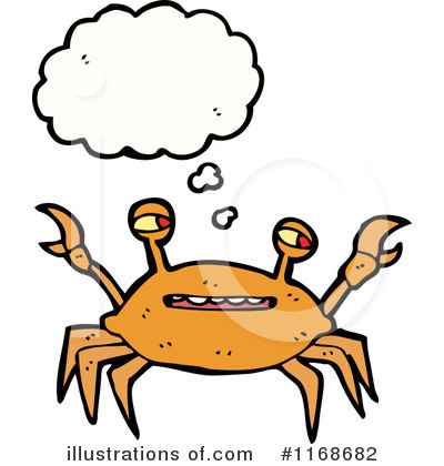Royalty-Free (RF) Crab Clipart Illustration by lineartestpilot - Stock Sample #1168682