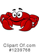 Crab Clipart #1239768 by Vector Tradition SM