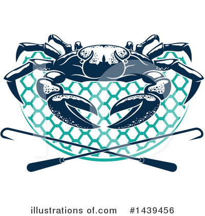 Royalty-Free (RF) Crab Clipart Illustration by Vector Tradition SM - Stock Sample #1439456