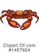 Crab Clipart #1457924 by Vector Tradition SM
