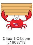 Crab Clipart #1603713 by Hit Toon