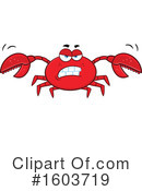 Crab Clipart #1603719 by Hit Toon