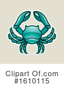 Crab Clipart #1610115 by cidepix