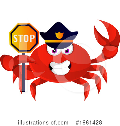 Royalty-Free (RF) Crab Clipart Illustration by Morphart Creations - Stock Sample #1661428