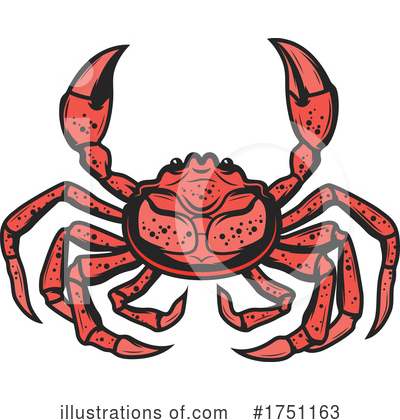 Crabs Clipart #1751163 by Vector Tradition SM
