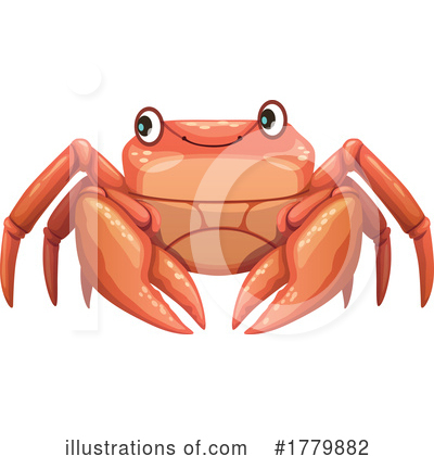Crabs Clipart #1779882 by Vector Tradition SM