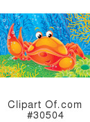 Crab Clipart #30504 by Alex Bannykh
