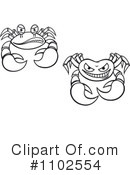Crabs Clipart #1102554 by Vector Tradition SM