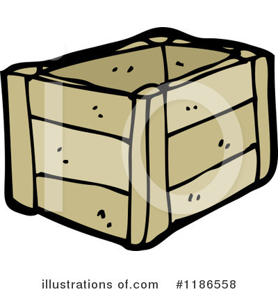 Wooden Crate Clipart #1186558 by lineartestpilot