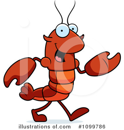 Lobster Clipart #1099786 by Cory Thoman