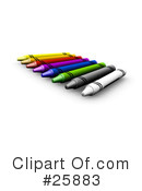 Crayons Clipart #25883 by KJ Pargeter