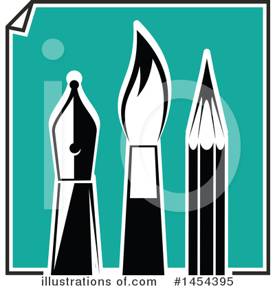 Paintbrush Clipart #1454395 by Vector Tradition SM