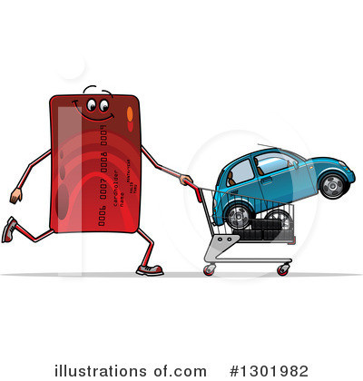 Car Clipart #1301982 by Vector Tradition SM