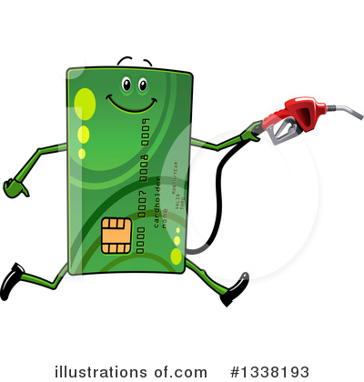 Gas Station Clipart #1338193 by Vector Tradition SM