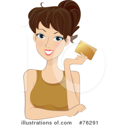 Royalty-Free (RF) Credit Card Clipart Illustration by BNP Design Studio - Stock Sample #76291