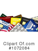 Credit Cards Clipart #1072084 by stockillustrations