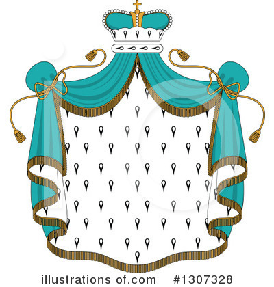 Royalty-Free (RF) Crest Clipart Illustration by Vector Tradition SM - Stock Sample #1307328