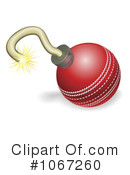 Cricket Ball Clipart #1067260 by AtStockIllustration
