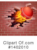 Cricket Ball Clipart #1402010 by AtStockIllustration