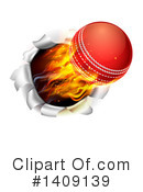 Cricket Ball Clipart #1409139 by AtStockIllustration