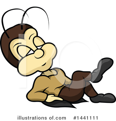 Royalty-Free (RF) Cricket Clipart Illustration by dero - Stock Sample #1441111