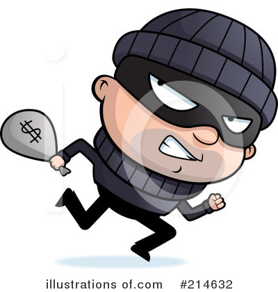 Robber Clipart #214632 by Cory Thoman