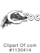 Crocodile Clipart #1130414 by Prawny Vintage