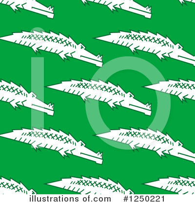 Royalty-Free (RF) Crocodile Clipart Illustration by Vector Tradition SM - Stock Sample #1250221