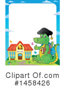 Crocodile Clipart #1458426 by visekart