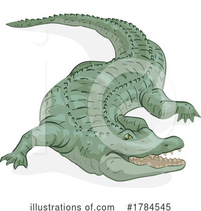 Royalty-Free (RF) Crocodile Clipart Illustration by BNP Design Studio - Stock Sample #1784545