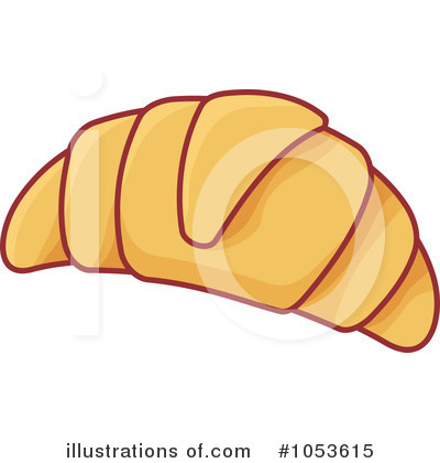 Croissant Clipart #1053615 by Any Vector