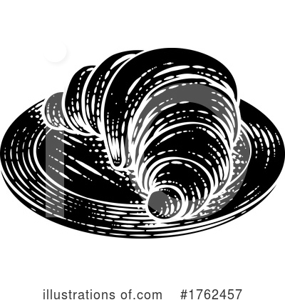 Royalty-Free (RF) Croissant Clipart Illustration by AtStockIllustration - Stock Sample #1762457