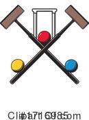 Croquet Clipart #1716985 by Vector Tradition SM