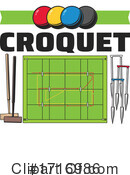 Croquet Clipart #1716986 by Vector Tradition SM