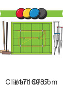 Croquet Clipart #1716987 by Vector Tradition SM