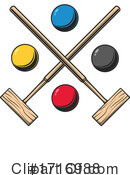 Croquet Clipart #1716988 by Vector Tradition SM