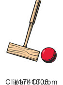 Croquet Clipart #1741308 by Vector Tradition SM