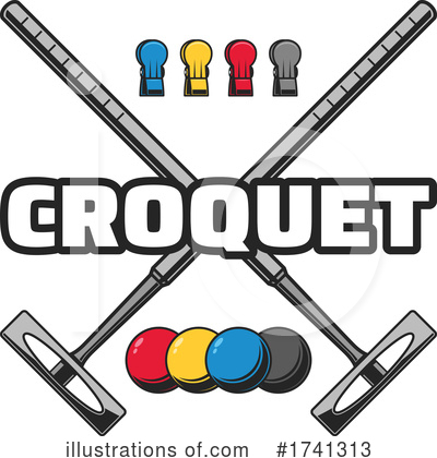 Royalty-Free (RF) Croquet Clipart Illustration by Vector Tradition SM - Stock Sample #1741313