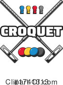 Croquet Clipart #1741313 by Vector Tradition SM
