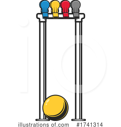 Royalty-Free (RF) Croquet Clipart Illustration by Vector Tradition SM - Stock Sample #1741314