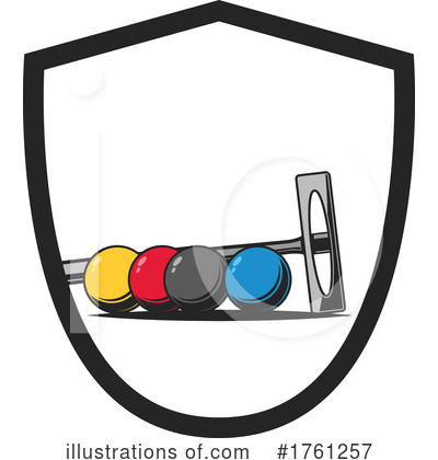 Royalty-Free (RF) Croquet Clipart Illustration by Vector Tradition SM - Stock Sample #1761257