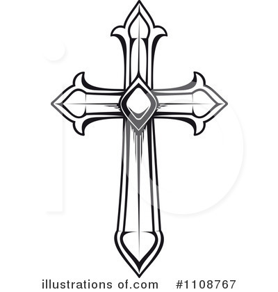Cross Clipart #1108767 by Vector Tradition SM