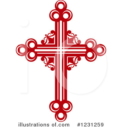 Red Cross Clipart #1231259 by Vector Tradition SM