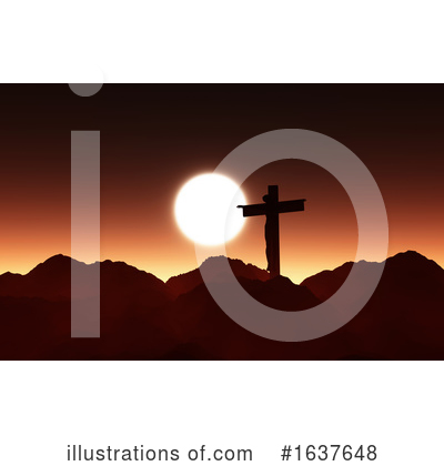 Royalty-Free (RF) Cross Clipart Illustration by KJ Pargeter - Stock Sample #1637648