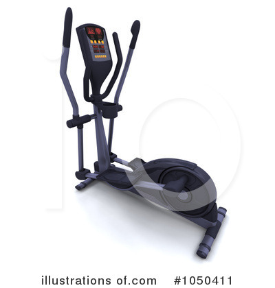 Royalty-Free (RF) Crosstrainer Clipart Illustration by KJ Pargeter - Stock Sample #1050411